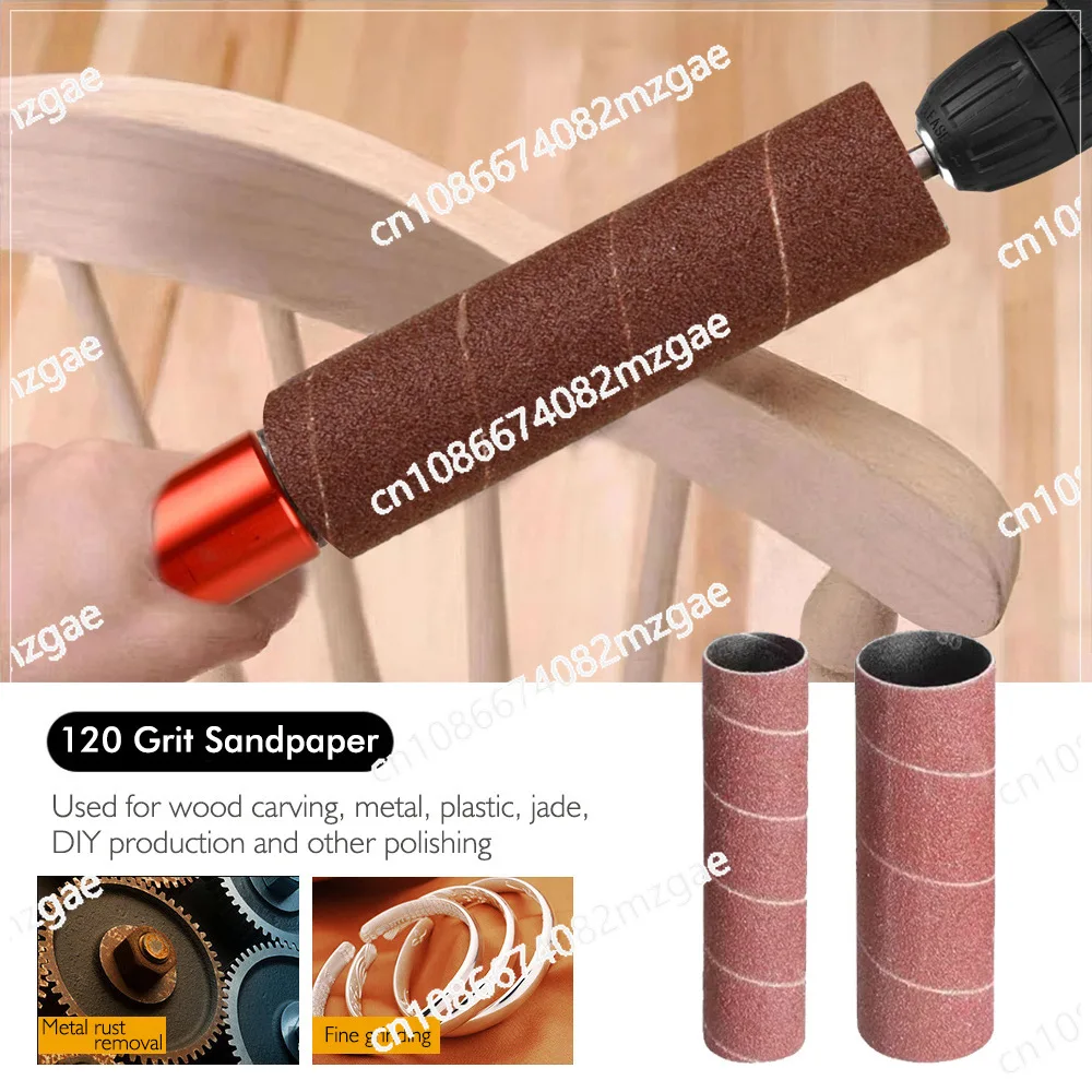 

Sanding stick woodworking sanding wood metal plastic stone mini belt sander electric drill accessories lithium