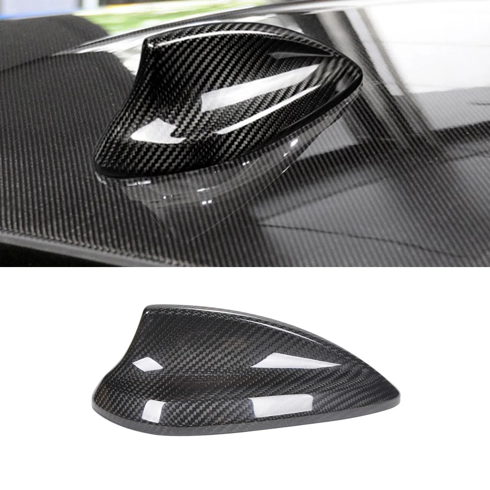 

Real Dry Carbon Fiber Car Shark Fin Antenna Cover For BMW F22 F23 F30 F32 M2 M3 M4 G30 2 3 4 5 7 M Series