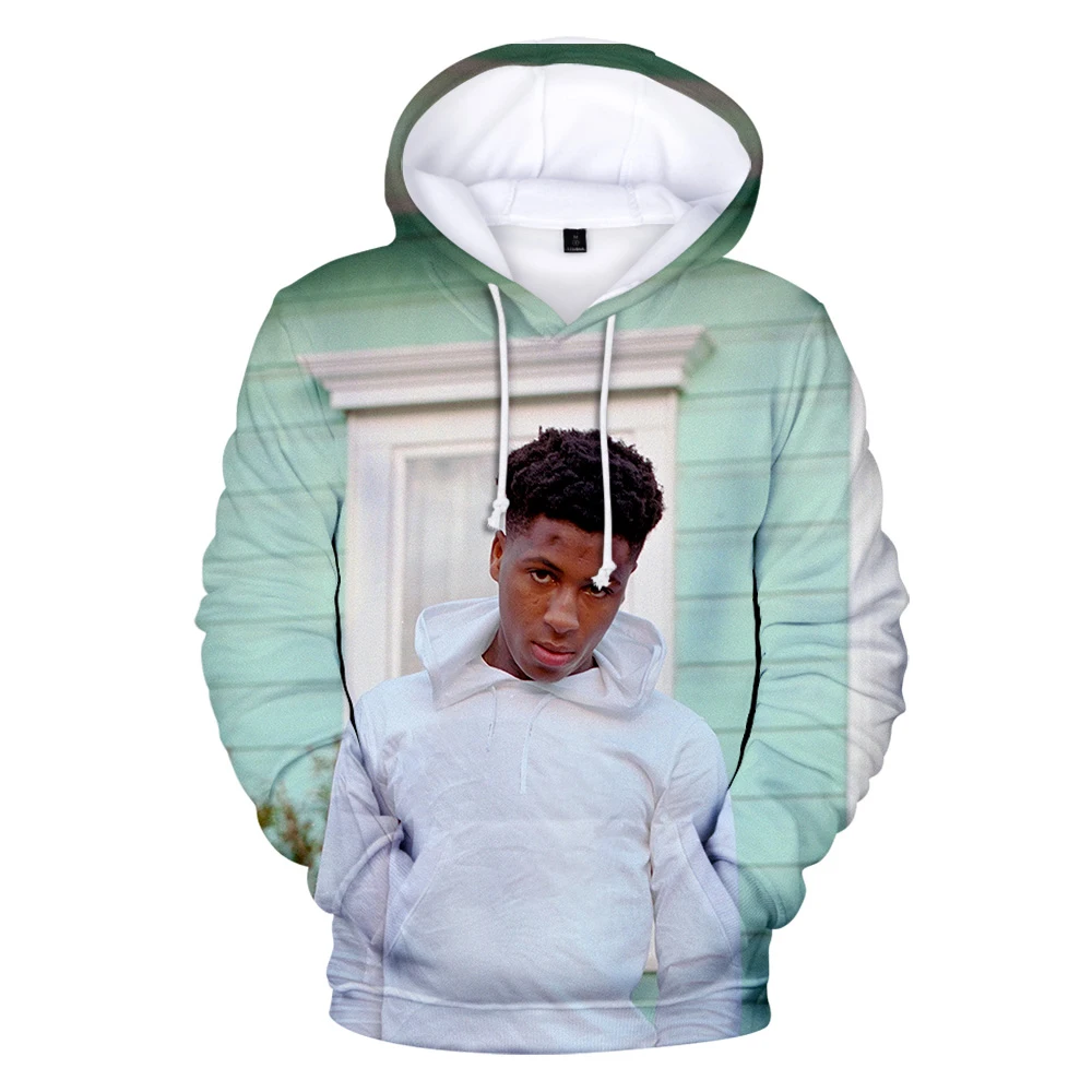 Popular Newest Youngboy Never Broke Again 3D Hoodies Men/women Streetwear Sweatshirts Clothing Print Fashion and Casual Hooded