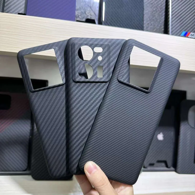 

Case for Xiaomi 13T & Redmi K60 Ultra Ultrathin Real Carbon Aramid Fiber Mobile Phone Protective Cover Protection Shell