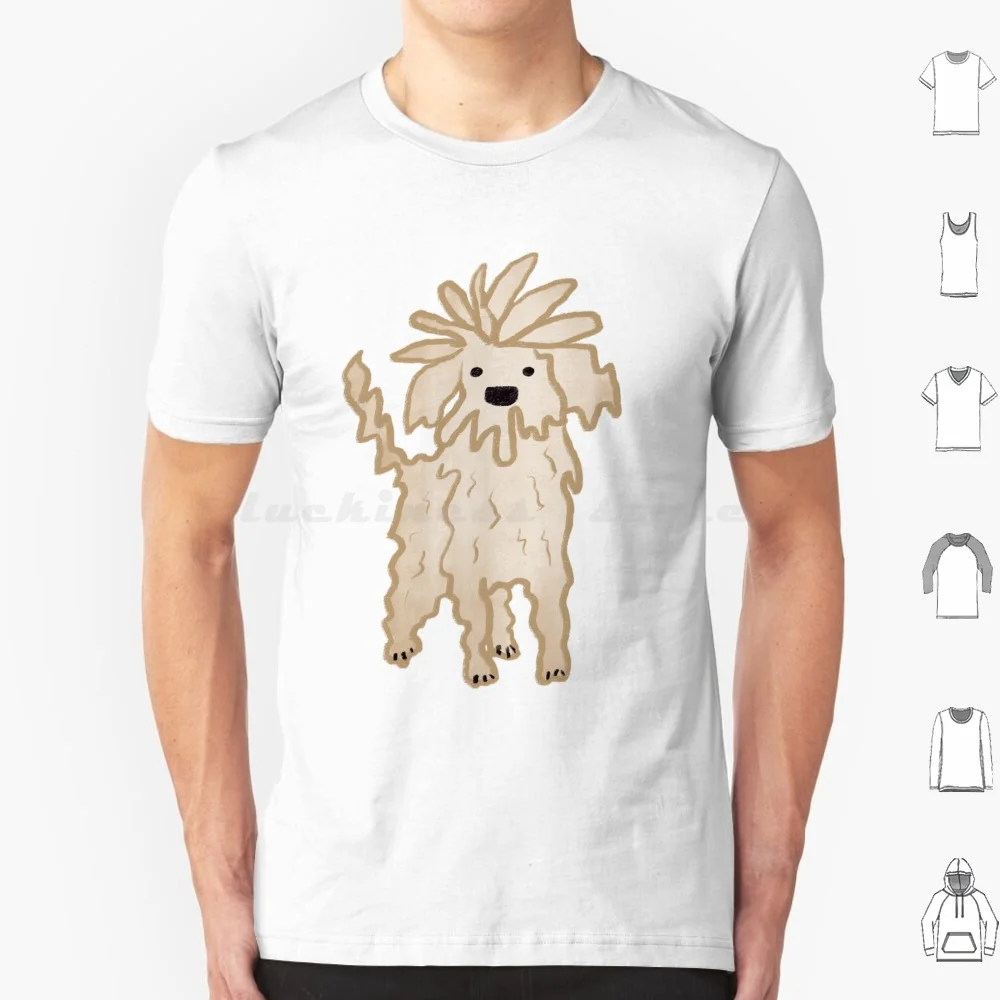 Doodle Dog T Shirt Big Size 100% Cotton Doodle Oodle Poodle Spoodle Cavoodle Cavapoo Labradoodle Dog Doggy Golden Cream