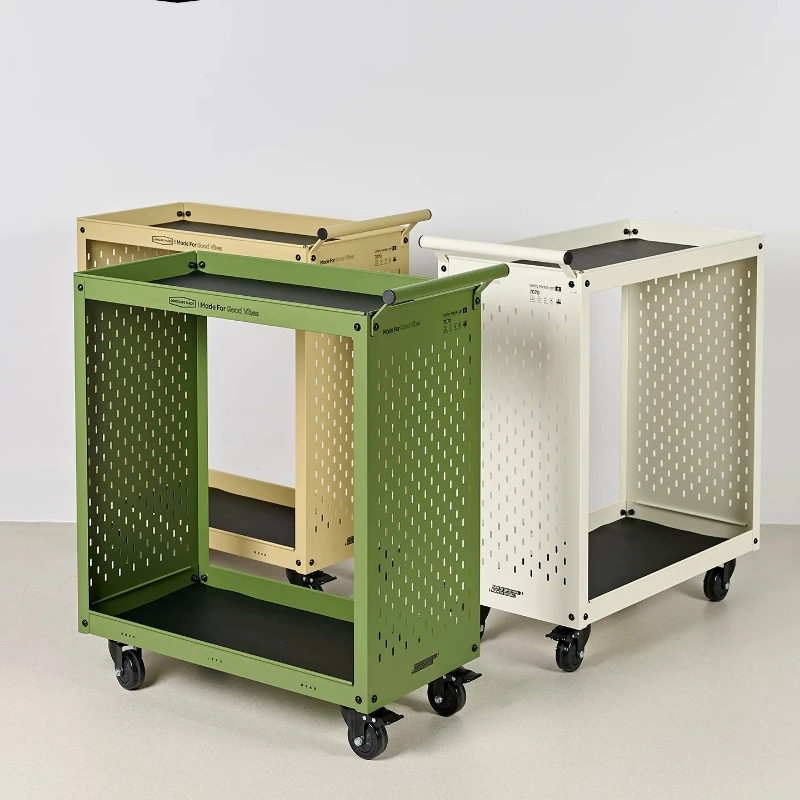 Longlife small cloth storage rack, Daxing folding bicycle metal trolley storage rack, balcony green plant flower stand