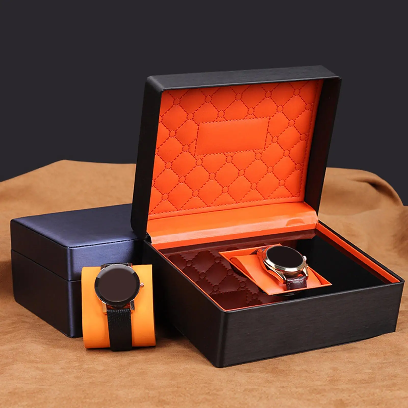 Single Watch Storage Box Luxury Watch Travel Case Bracelet Holder Watch Case