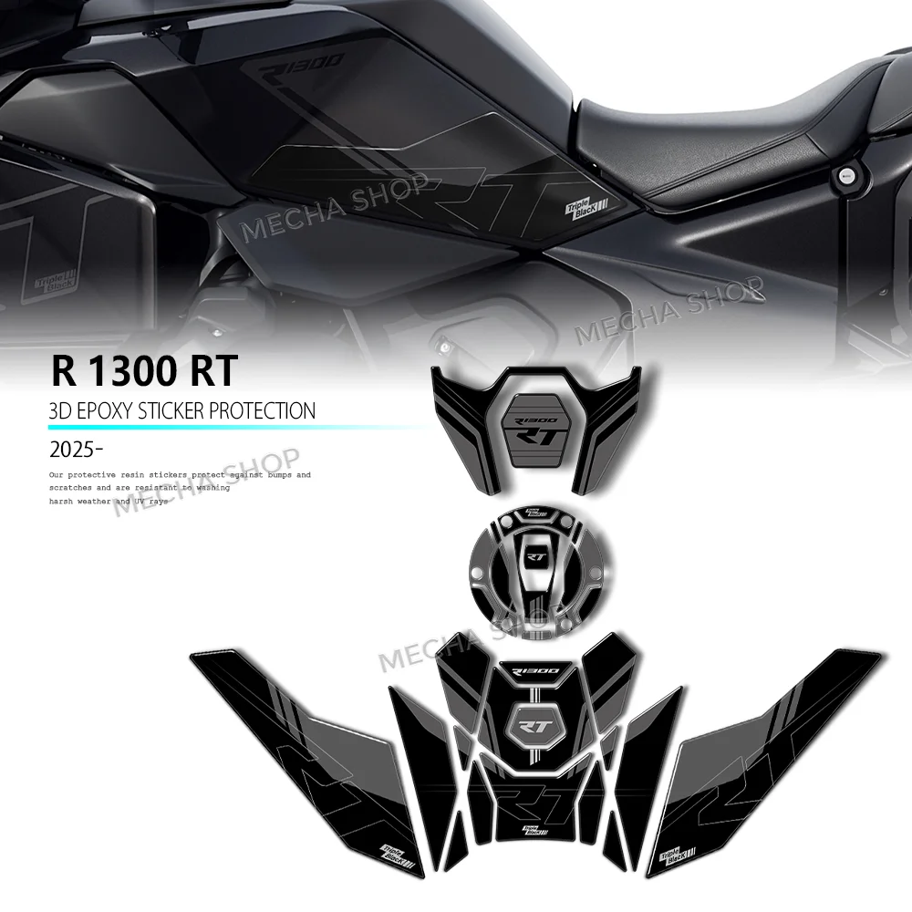 

Наклейки R1300 RT на отсек для перчаток, 3D-стикеры из смолы, защитный комплект для мотоцикла R 1300 RT 2025-, аксессуары R1300RT