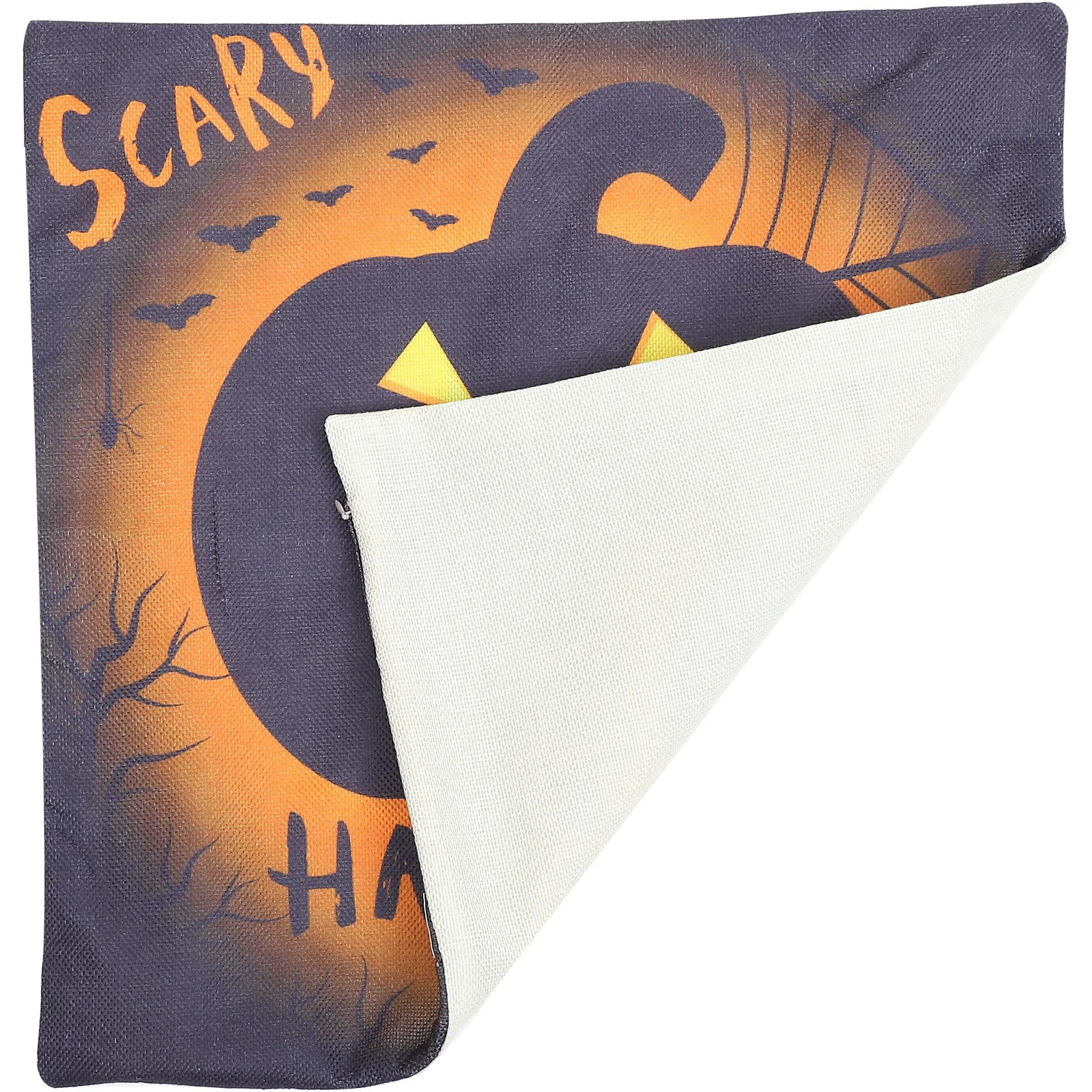 

Halloween Pillowcases Pumpkin Cushion Cover Stylish Sofa Decor Comfortable Home Accessory Halloween Throw Pillow Cover