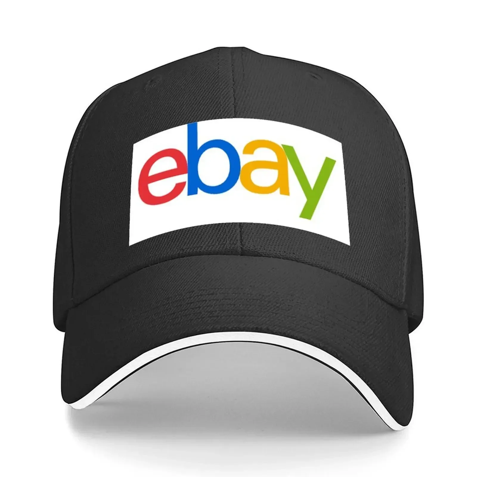 New Cool EBay Logo Sticker Mask And More Baseball Cap Custom Cap Luxury Caps Cute Dad Hat Women's Men's