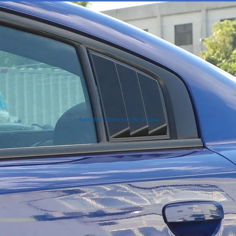 P9FD Weather Resistant ABS Side Window Louvers Simple Auto Accessories Simple Installation for Car Models After 2011 Year