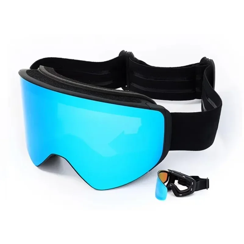 Ski Goggles Protective Snowboard Glasses Mirror Polarized Lenses Winter Snow Sports Safety Glasses Protect Eyes