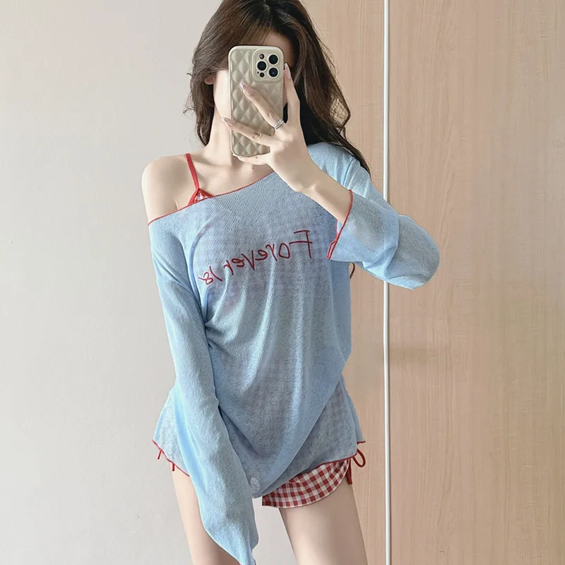 ملابس سباحة نسائية محافظة بمقاسات كبيرة، بدلة سباحة قطعة واحدة مثيرة بنمط شبكي، تغطي البطن، بدلة سباحة للفتيات ذوات المقاسات ... #3