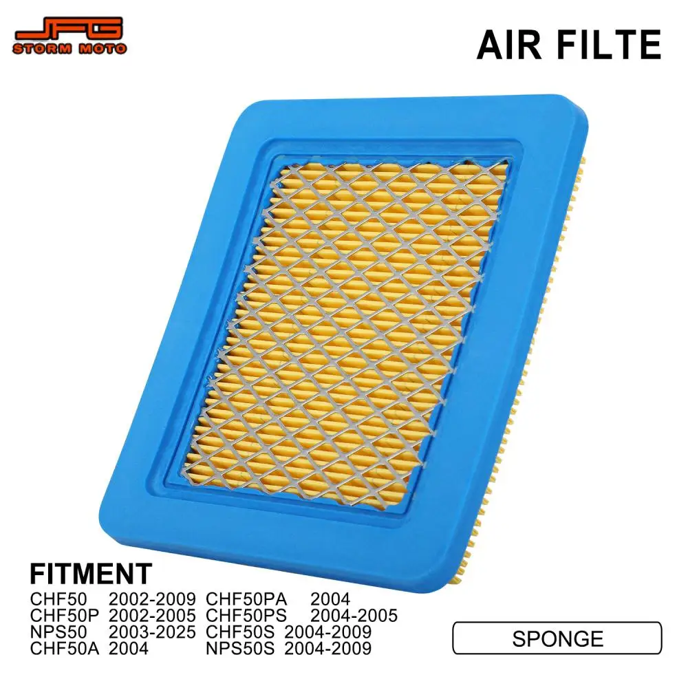 Motorcycles Air Filter Filters For HONDA CHF50 CHF50PA CHF50P CHF50PS NPS50 CHF50S CHF50A NPS50S Electric Dirt Pit Bike SPONGE