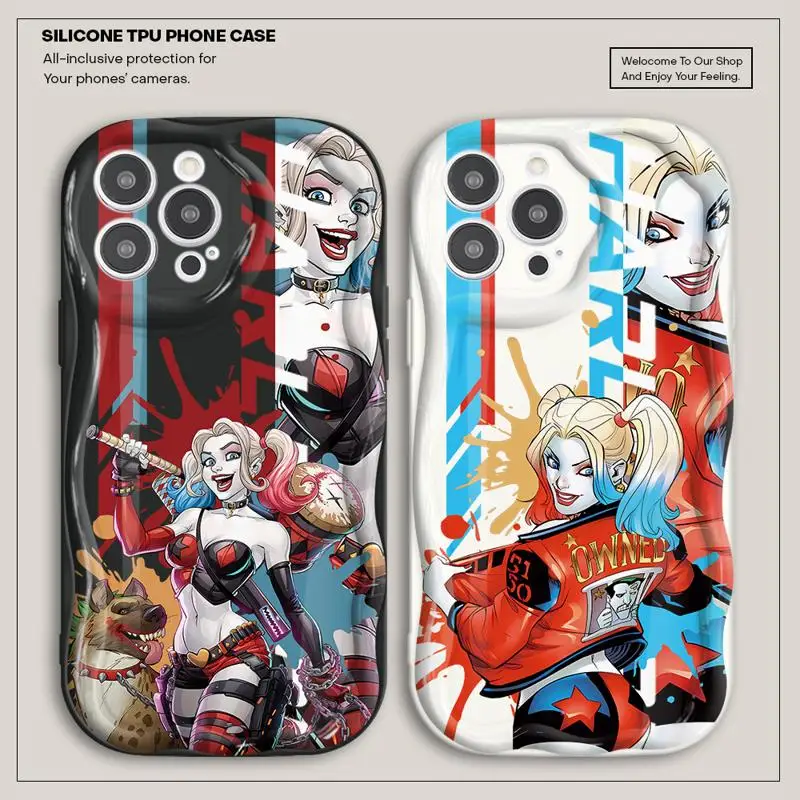 Harley Quinn Phone Case for OPPO A74 92 A94 4G  A79 5G F9 Pro F11 Reno 4F 5 5G 5K 5F 7 4G 7Z 5G 8 5G 8Pro 5G 8T 4G 5G 11 5G 11F