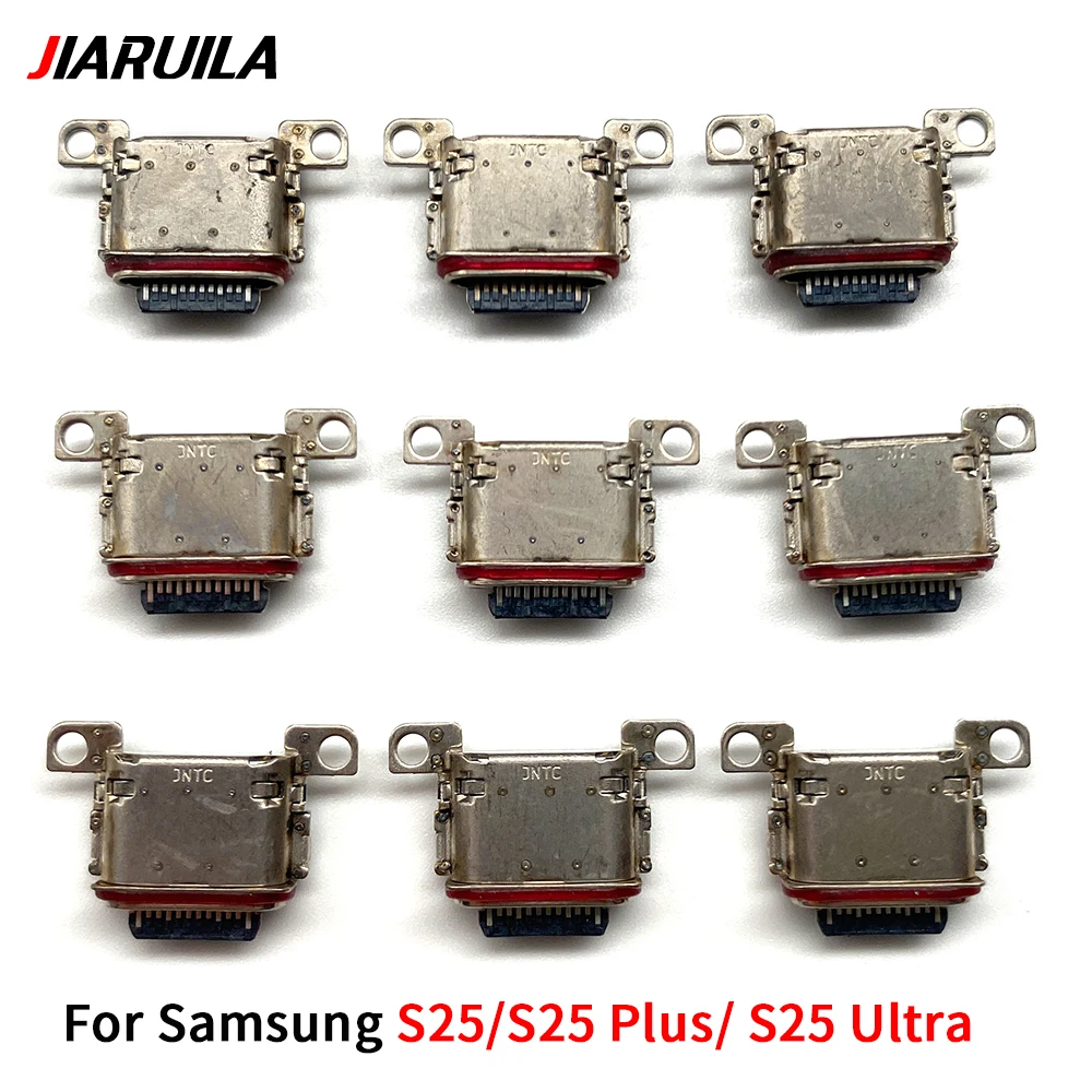 20Pcs , USB Charging Port Dock Plug Charger Connector Socket For Samsung S25 / S25 Plus / S25 Ultra Socket Contact Jack Plug