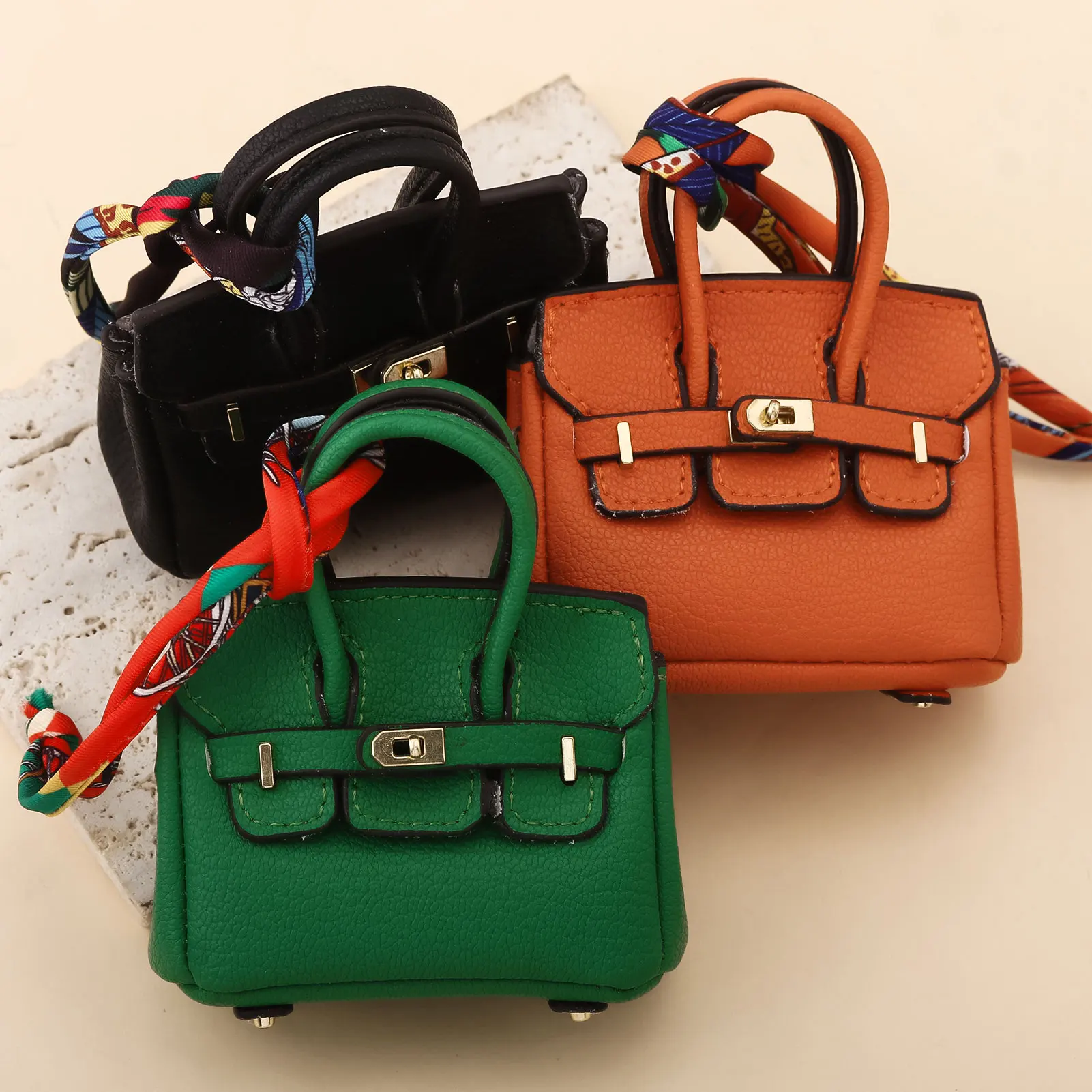 رائعة قلادة صغيرة الفم المغلف الأحمر سماعات بلوتوث Charter حقيبة مفاتيح حقيبة البلاتين الإبداعية حقيبة لطيفة الراقية الموضة #2