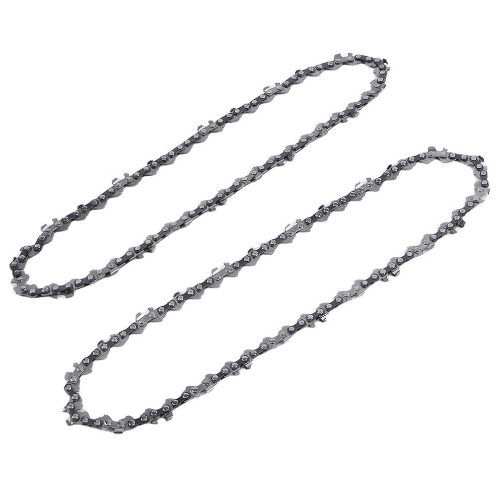 Mini chaîne de tronçonneuse en acier de 8 pouces, 45/48 maillons d'entraînement, remplacement de chaîne de scie, accessoire de scie électrique