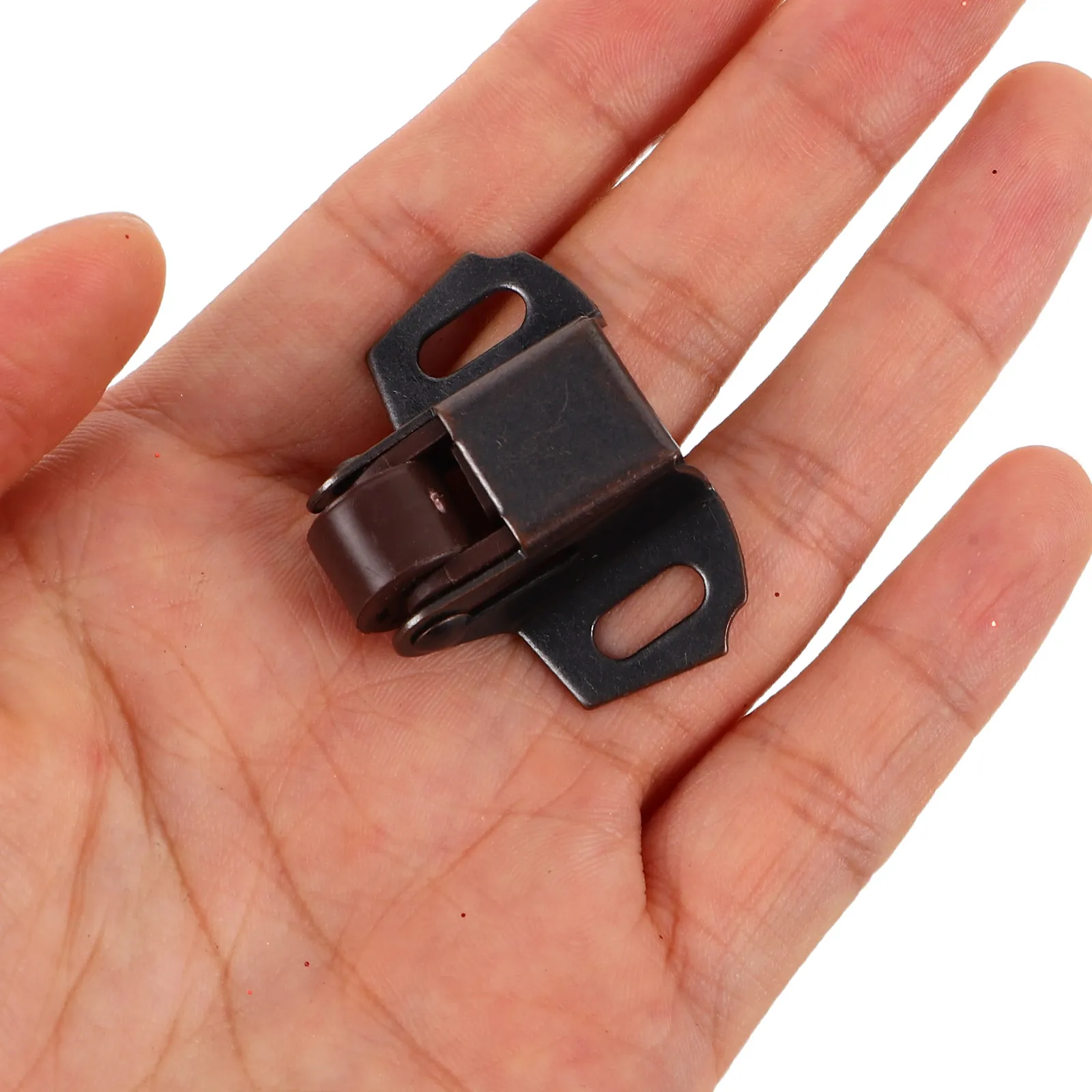 

10 комплектов прочных замков-защелок для почтовых ящиков, регулируемый роликовый фиксатор для ремонта дверей шкафов, дверей автофургонов и почтовых ящиков, для использования на улице