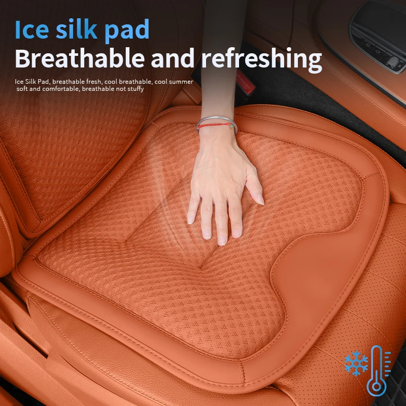 

3D чехол на автомобильное сиденье из ледяного шелка для Trumpchi Gac GS8 GS5 GS3 GS4 GA3 GA8 GA4 GE3 GM8 GM6 Мягкая автоподушка противоскользящие подушки для стула