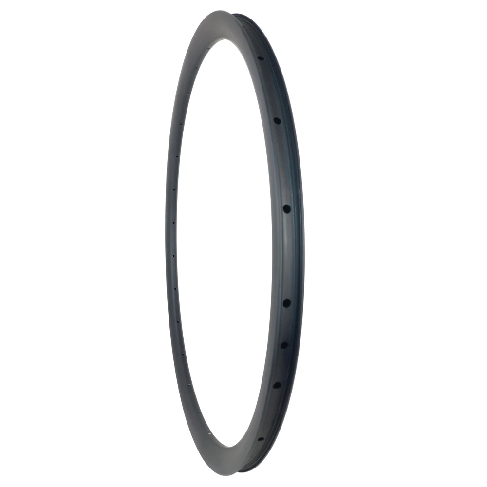 LIENGU 320g 700c 25mm Asymmetric Road Disc Brake Carbon Rim Tubeless Clincher 25mm Wide 19.2mm Inner Width Bicycle ring 20 24 28