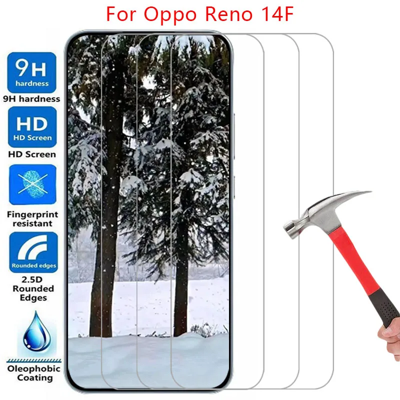 phone case for oppo reno 14f tempered glass on reno14f reno14 14 f f14 4g 5g back cover 360 opp opo oppa opporeno opporeno14f