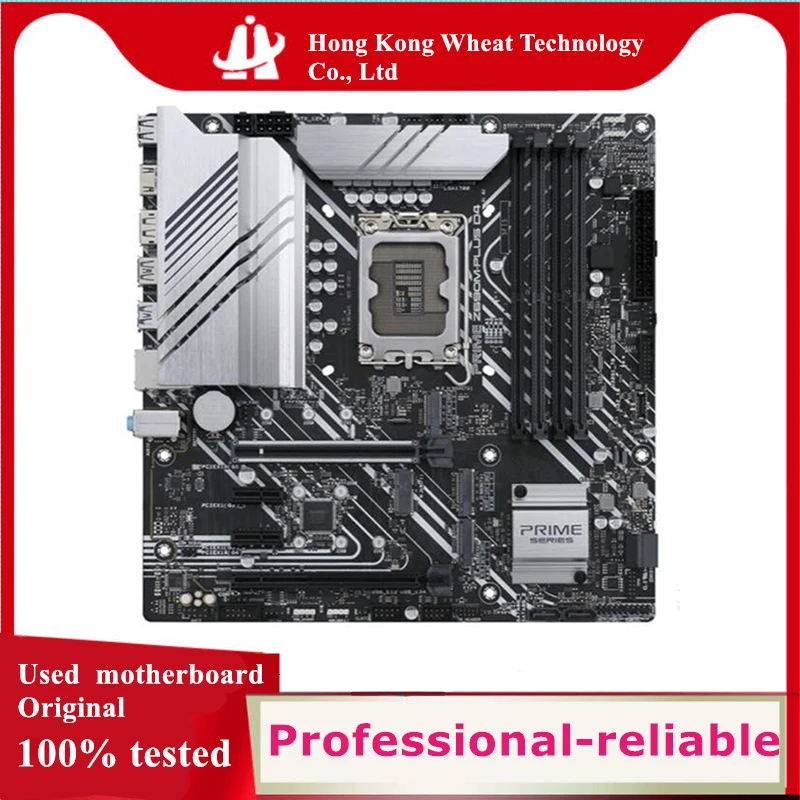 For Intel Z690 PRIME Z690M-PLUS D4 motherboard Used original LGA 1700 LGA1700 DDR4 128GB M.2 NVME USB3.0 SATA3 Desktop Mainboard