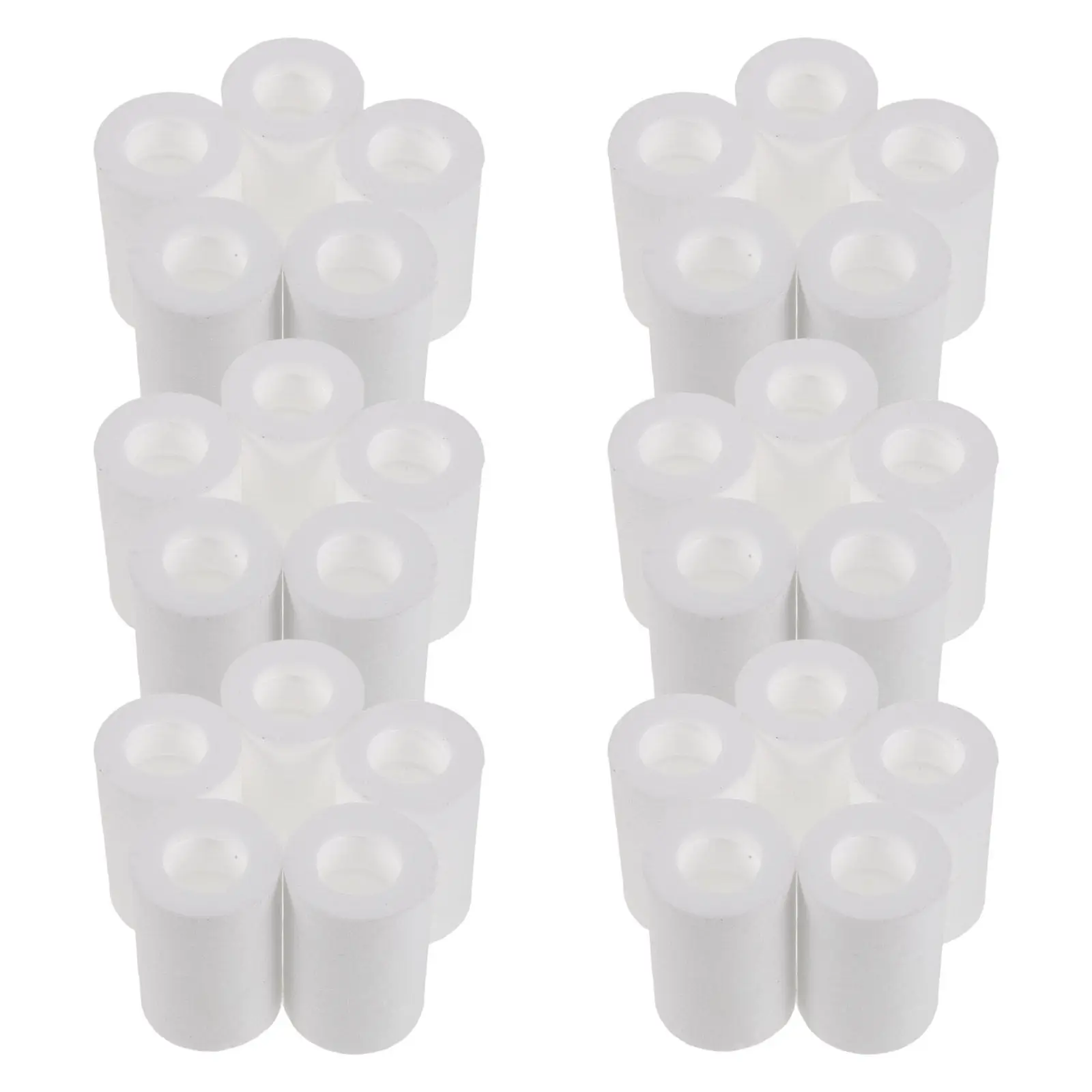 

30Pcs PP Cotton Filter Cartridge Replacement for Kitchen Sink Faucet and Bathroom Tap Water Purifier Sediment Rust Removal