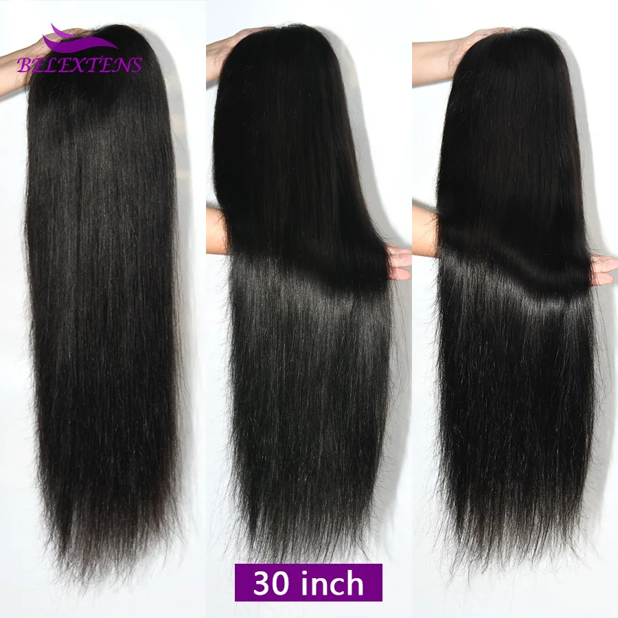 13x4 Straight Human Hair Lace Frontal Wig 26 inch Human Hair Wigs for Women Cheap Top Quality Preplucked Brazilian Hair Wigs