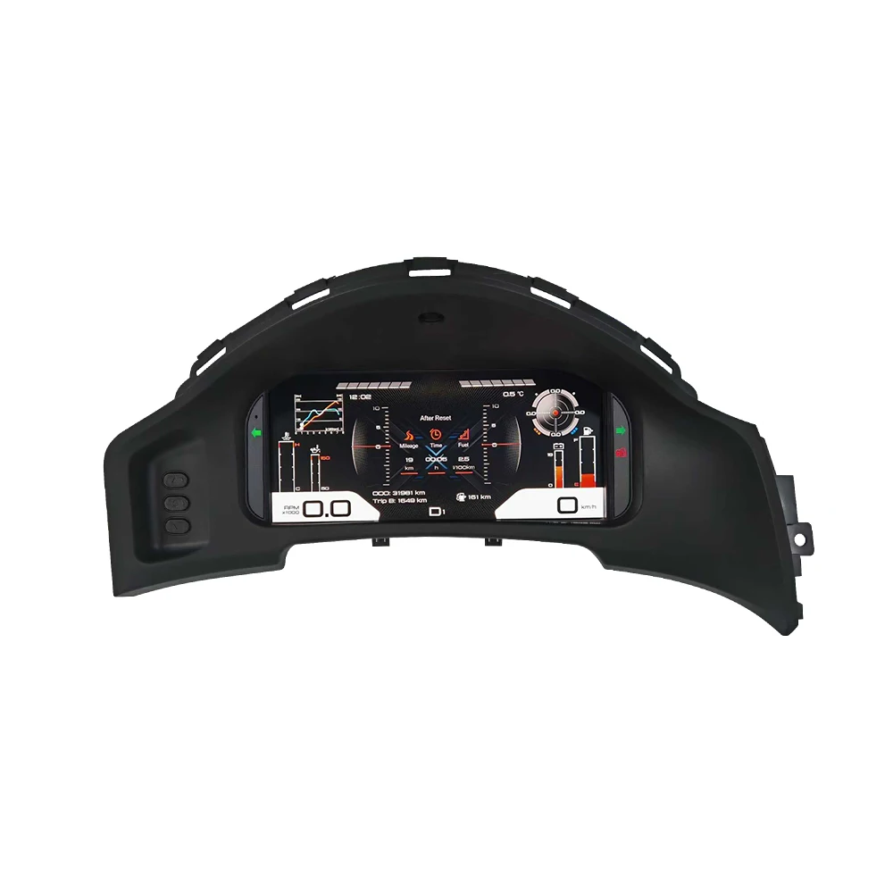 

12,3-дюймовый умный модуль для Toyota 86 Subaru BRZ 2013-2019, автомобильный ЖК-дисплей, цифровой кластер, приборная панель, приборная панель, датчики
