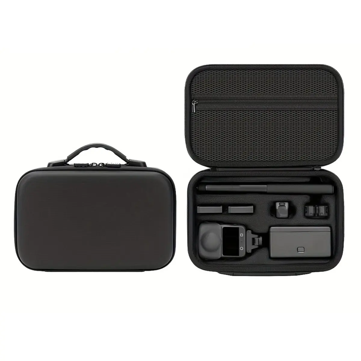 

Суперпрочный кейс для экшн-камеры DJI Osmo 360: жесткий дорожный футляр, сумка-органайзер для хранения и защиты, аксессуары для камеры