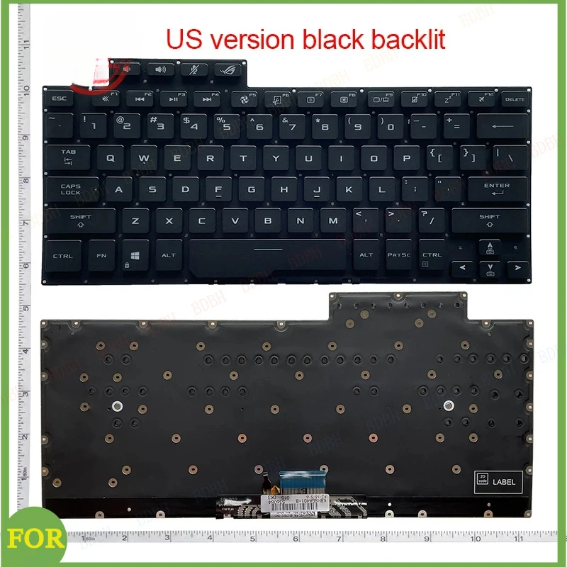 US/RU Laptop Keyboard For ASUS ROG Zephyrus G14 GA401 GA401U GA401M GA401I V192461B2 GA401Q GA401IV GA401QM Backlit