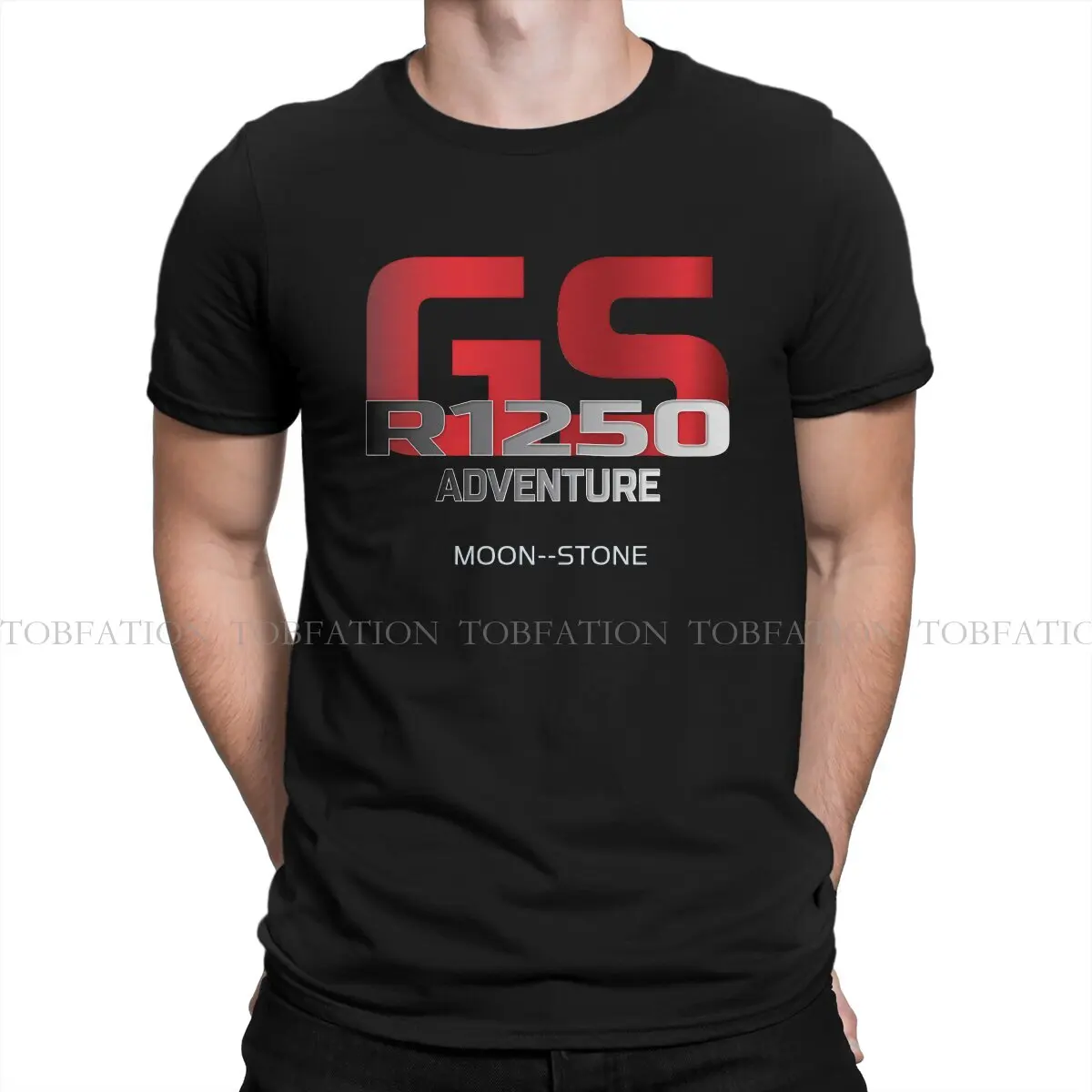 GS R1250 Adventure Red T Shirt Classic Goth Teenager Summer Loose Cotton Men's Clothes Harajuku O-Neck TShirt