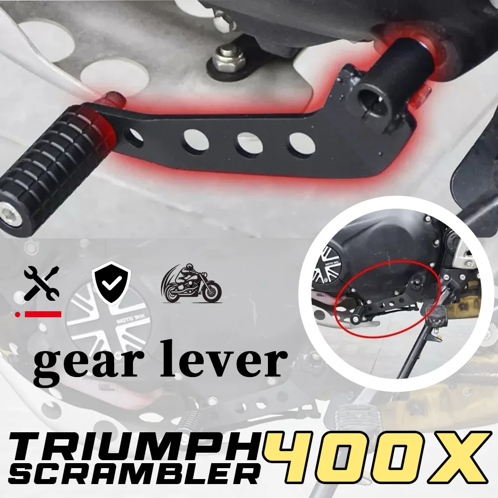 

Stainless steel aluminum alloy gear lever SCRAMBLER 400 X gear lever x 400 SCRAMBLER 400 X SCRAMBLER