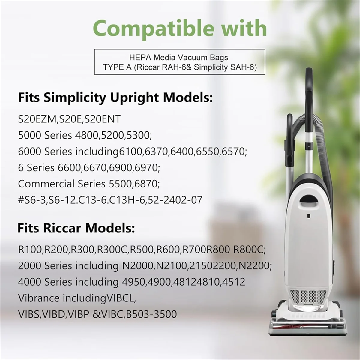 A20M 10 шт., сменные вакуумные мешки типа A HEPA для вертикальных пылесосов Riccar 2000 4000 R100 R200 R300, мешок для мусора