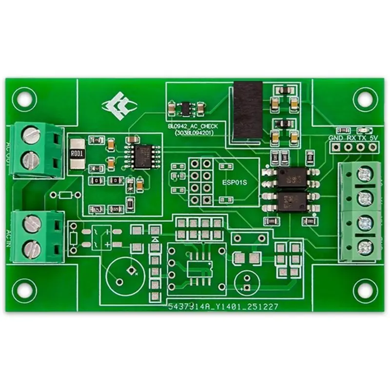 A13E-TTL UART AC Voltage Current Power Statistic Meter Module 85-265V 100Mah-16A 5V Isolated Power Supply