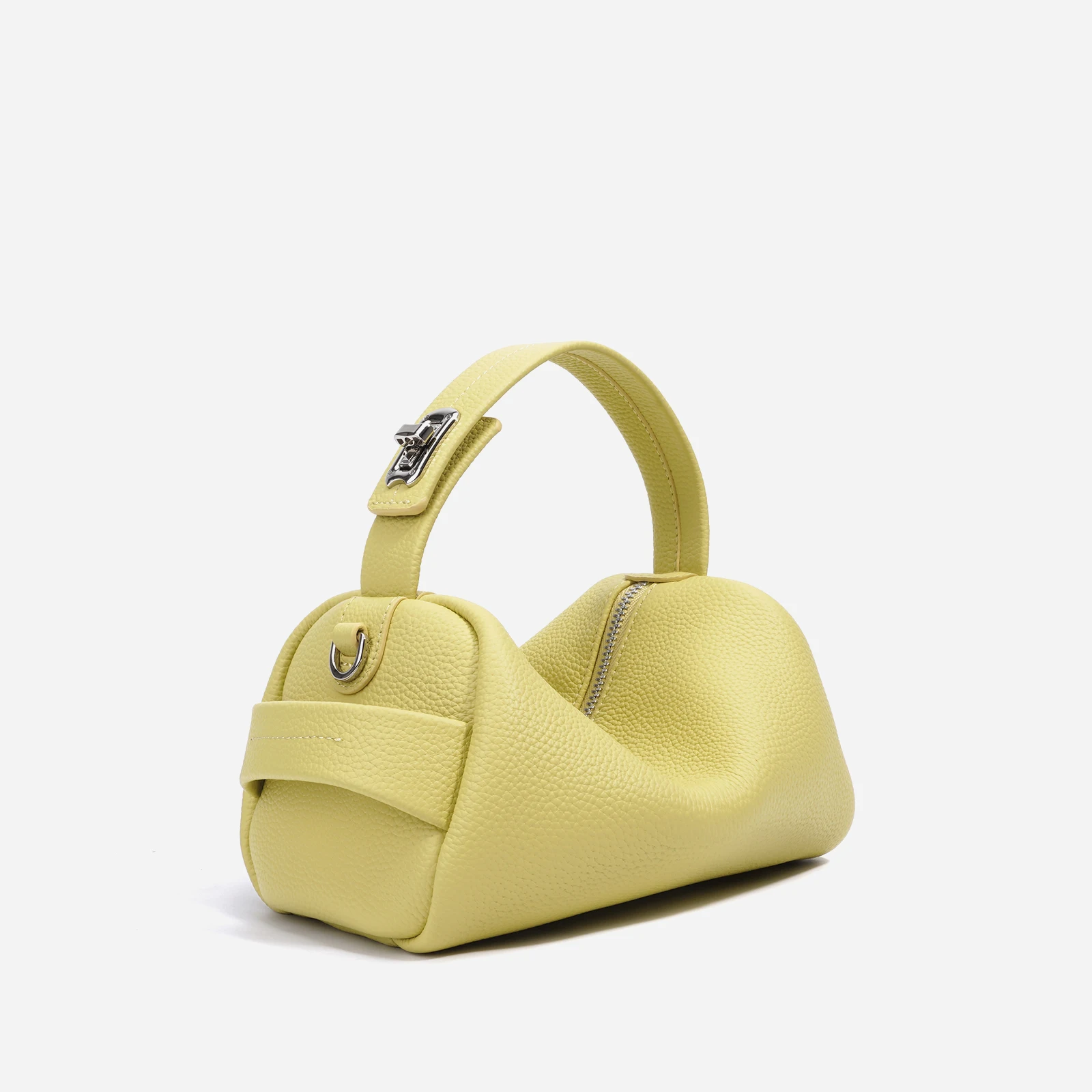 

2025 Ladies Handbags Lychee Pattern Candy Mini Crossbody Shoulder Bags Togo Genuine Leather Luxury Designer Yellow Waterproof