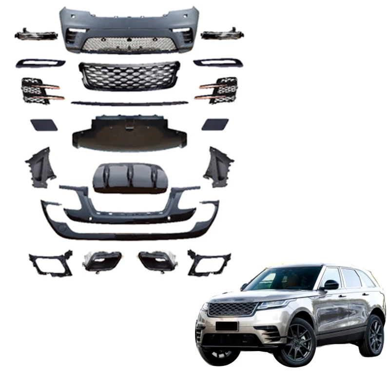 

Suitable for Land Rover VELAR Low Profile Upgrade High Profile Front and Rear Bumper Kits