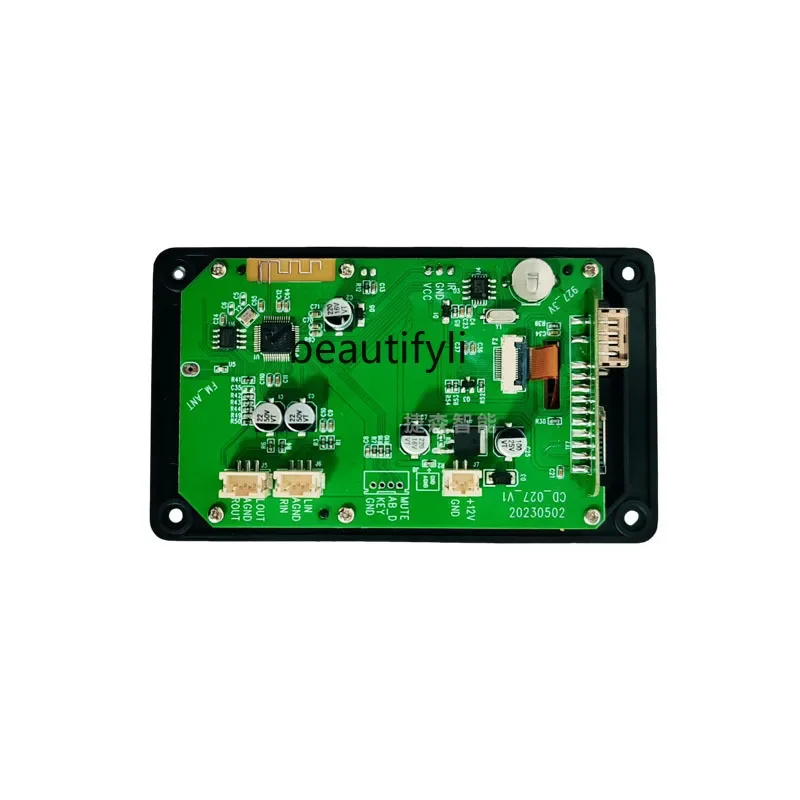 Asmt42 شاشة ملونة لوحة فك تشفير الصوت اللوحة الرئيسية بلوتوث كلمات السيارة متزامن فك تشفير الصوت بدون فقدان