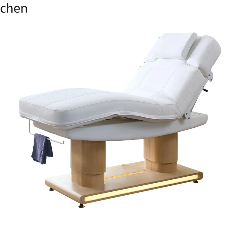 HT special spa bed constant temperature heating electric lifting massage bed