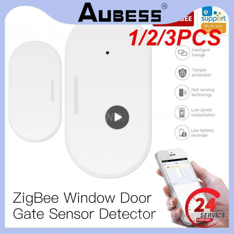 1/2/3 Stuks Slimme Deur Magnetische Sensor App Controle Raam Poort Detector Smart Home Security Alarmsysteem