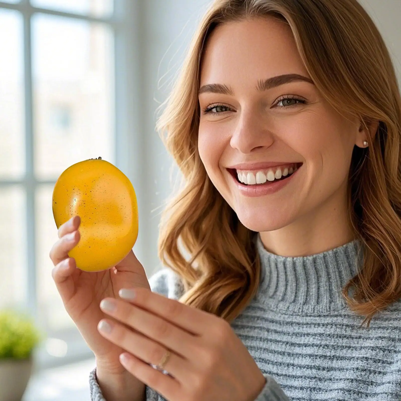 Giocattolo da spremere Rilassamento Mango Giocattolo per adulti Tensione sensoriale Sollievo dallo stress Elastico Morbido Cambio di colore per ragazzi Ragazze Bambini