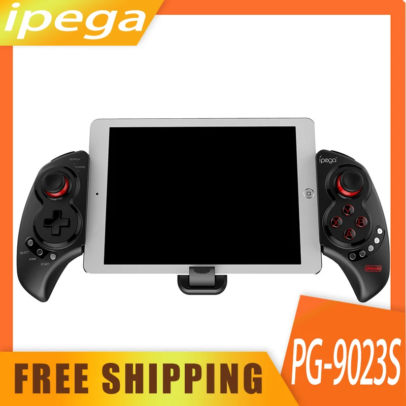 

Игровой контроллер Ipega Pg-9023s с телескопической ручкой для Ipad, пользовательский Многофункциональный Bluetooth контроллер для Ios, Android, подарки для геймеров