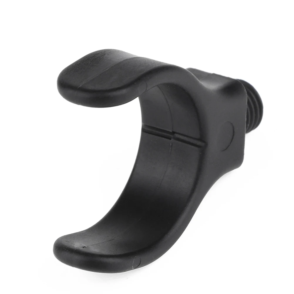 5 teile/satz M3/8 "Nylon Kunststoff Angelrute Halter Teleskop Angelrute Unterstützung Stehen Kopf Karpfen Schwarz U form Halter Tackle-Tool