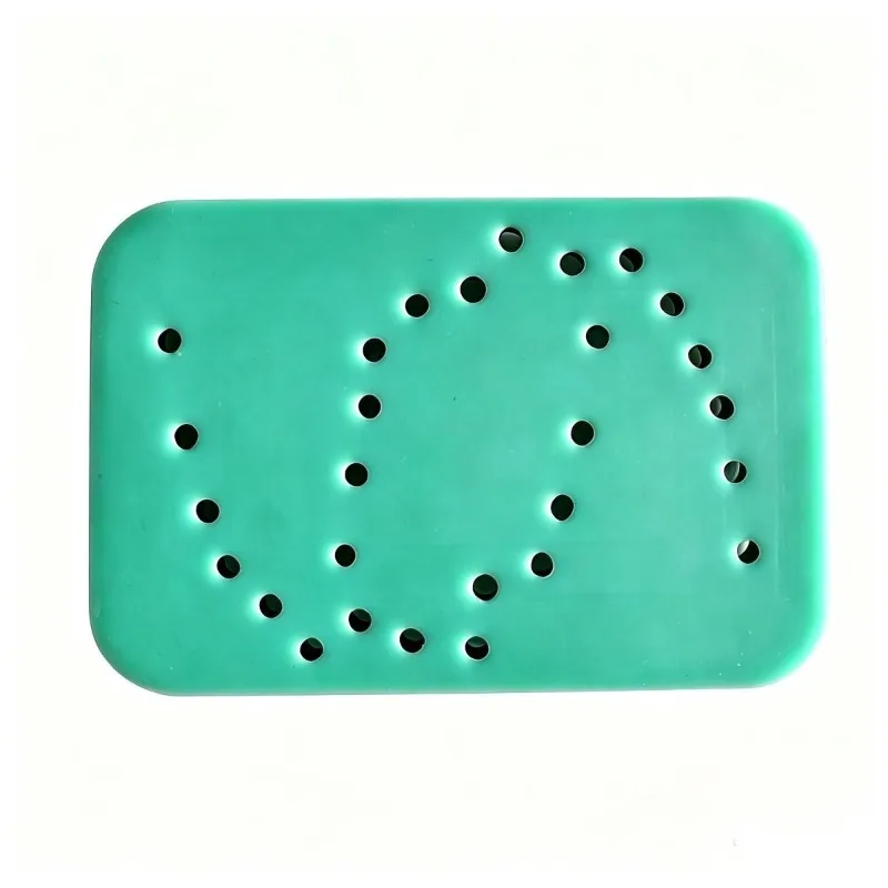 Lab Personalized Cuff Former Personalized Healing Base Silicone Plate Universal Planting Base Forming. Blue and Pink