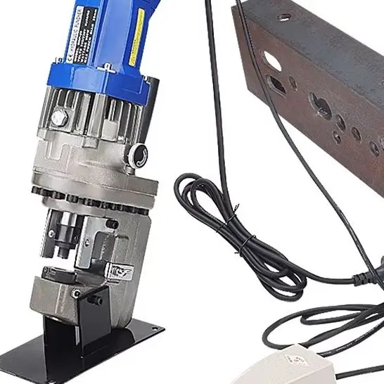1800W Portable Hydraulic Punching Machine Electric Hydraulic Hole Puncher  Hydraulic Piercing Press 220V/110V