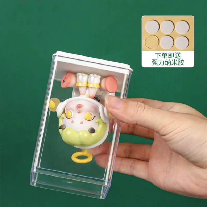 Acrylic Clear Doll Toys Storage Organizer Box Mystery Box Display Stand Popmart Storage Box Case Waterproof Dust Proof Blind Box