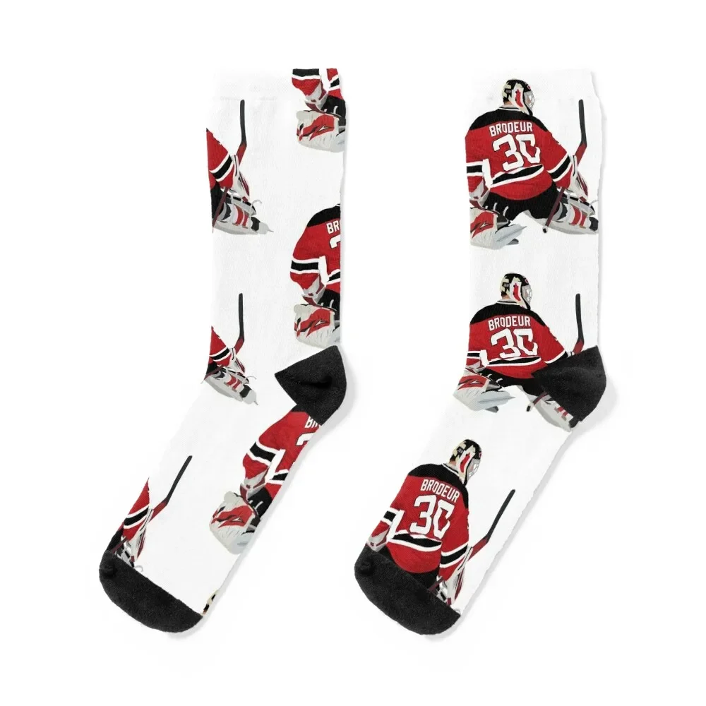 

Martin Brodeur Socks snow men cotton high quality Climbing bright garter Socks For Man Women's