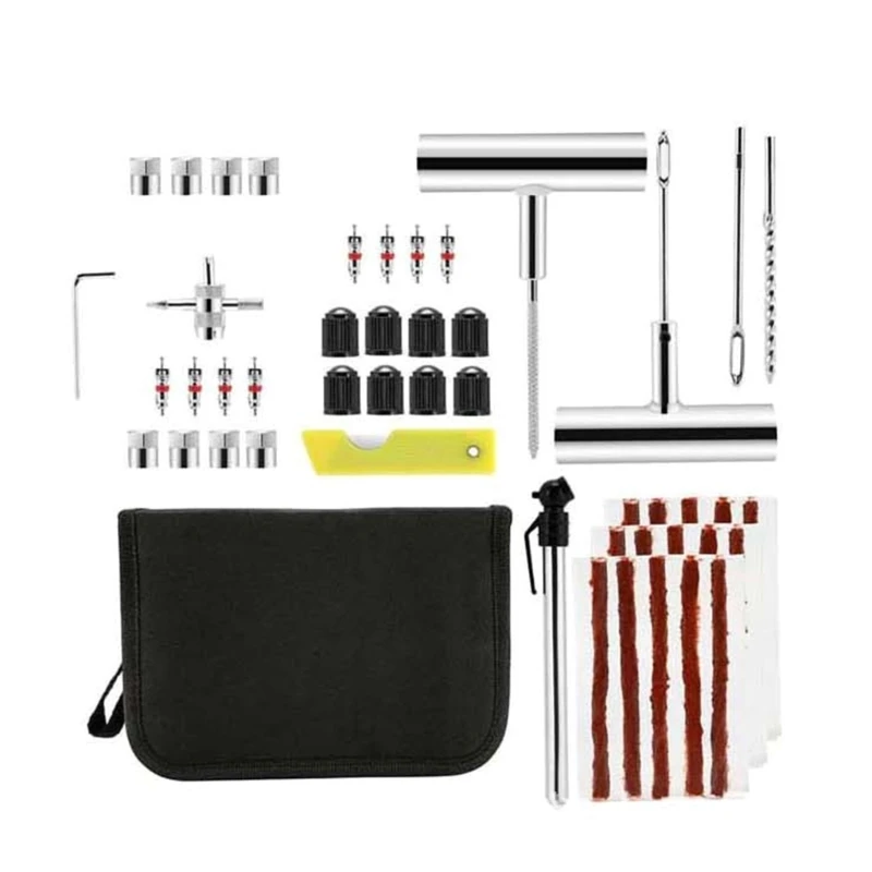 Upgraded Tire Repair set Essential Tire Fixing Set Comprehensive Repair set