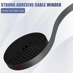 Cable Organizer USB Cable Management Protector Earphone Mouse Cord Ties 1/2/3/5M Management Phone Accessory For iPhone Samsung