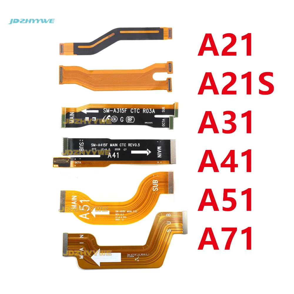 

1PCS For Samsung Galaxy A51 A71 A21s A21 A31 A41 Main Board Connector USB Board LCD Display Flex Cable Repair Parts