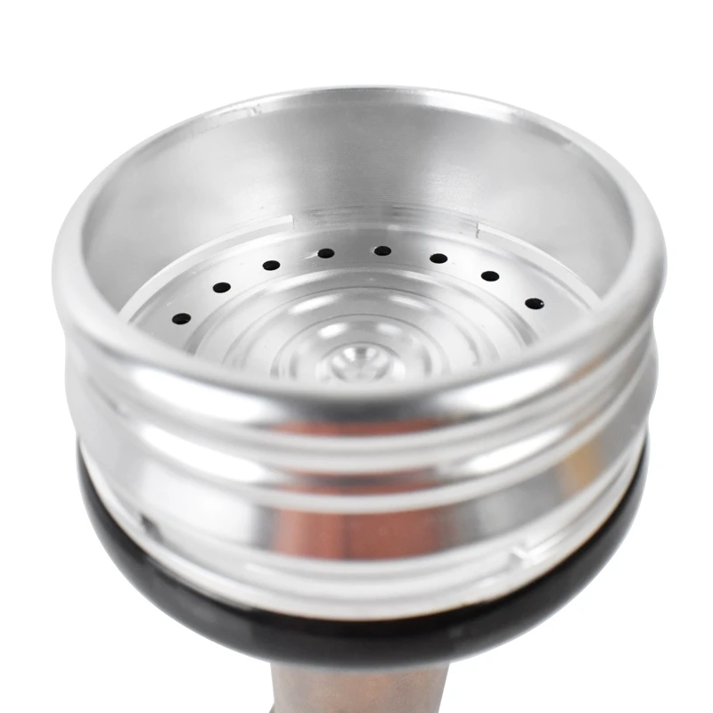 Stainless Steel Shisha Heat Management Base Hookah Bowl Heat Keeper Base for Men Husband Father Smoking Accessory Drop Shipping