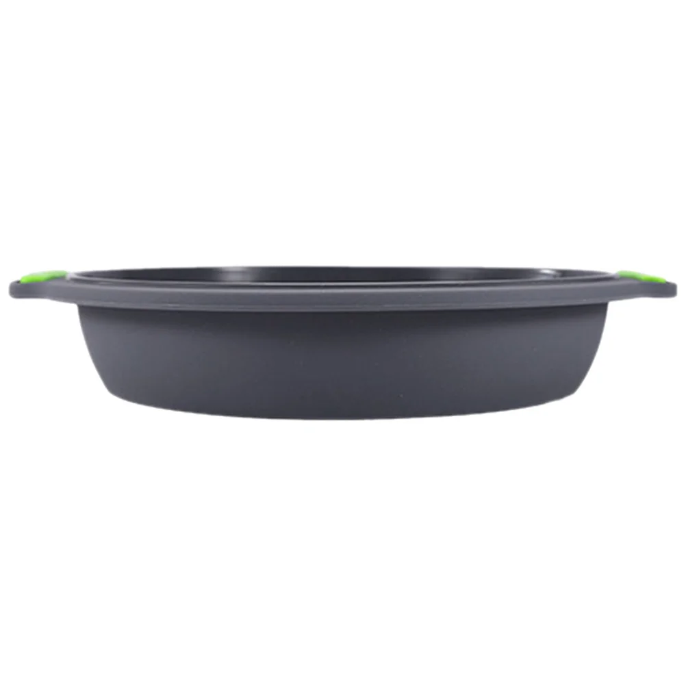 

Silicone Round Cake Pan Non-Stick Smooth Oven Safe DIY Cake Mold for Baking Easy Cleaning Nonstick Baking Pan
