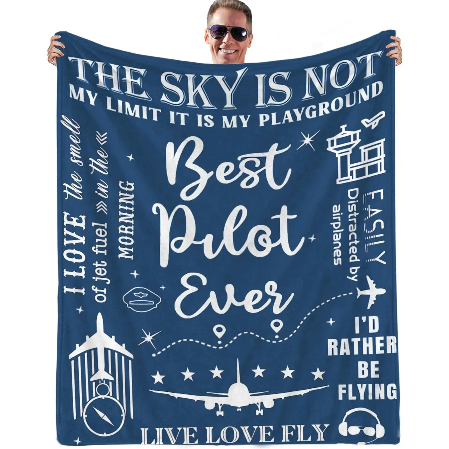 Sending You A Big Hug Lettering Blanket Purple Inspirational Warmth Couch Throw Quilt